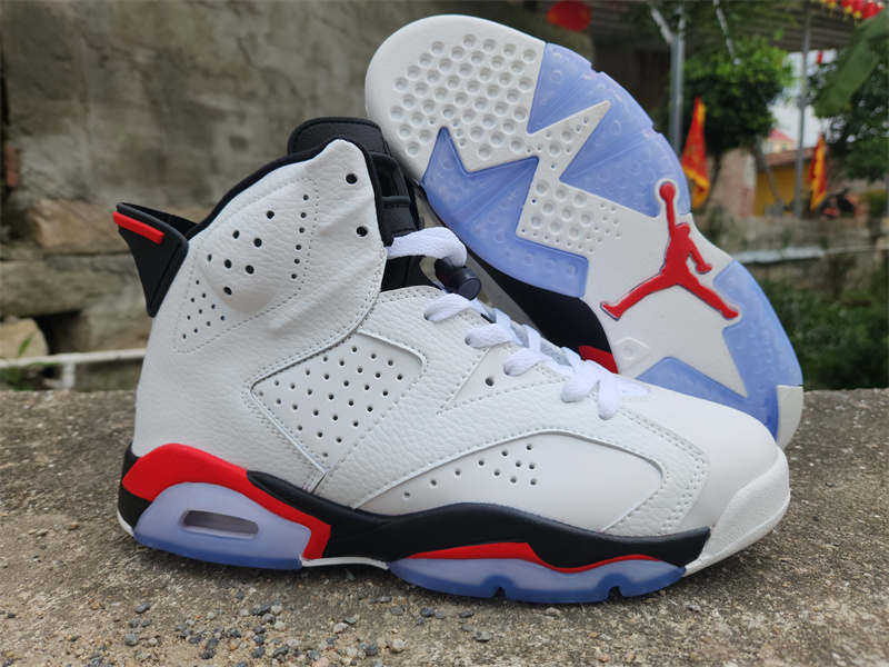 Men's Running Weapon Air Jordan 6 White Shoes 070 Men's Running Weapon Air Jordan 6 White Shoes 070